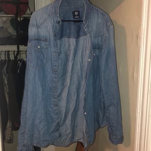 Gap Denim Shirt Like New